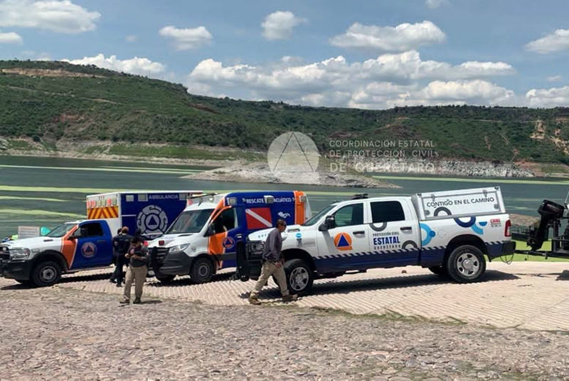 Vuelca lancha en la Presa de Zimapán hay una persona sin vida y varios desaparecidos