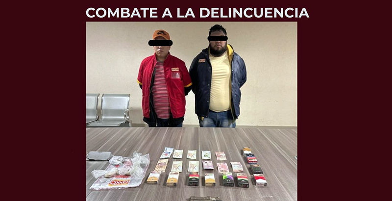 Rescata SSPH a tres empleadas y asegura a tres falsos trabajadores en asalto a tienda
