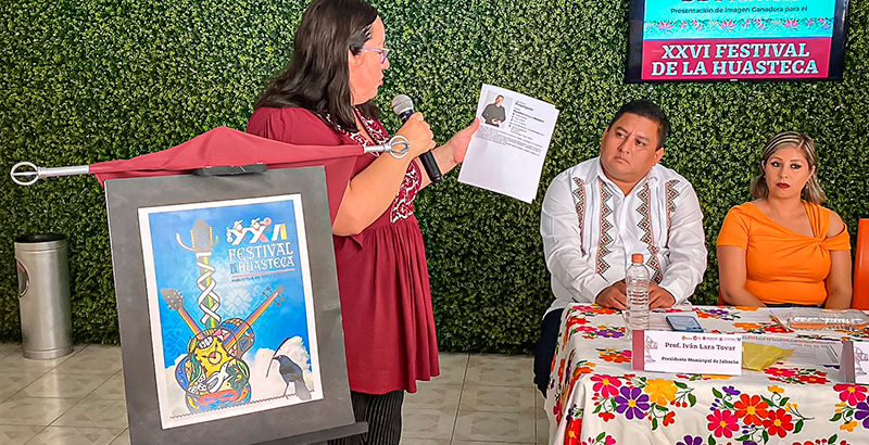 Revelan cartel del XXVI Festival de la Huasteca.