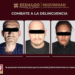 Caen 5 presuntos narcomenudistas en Pachuca, tras operativo