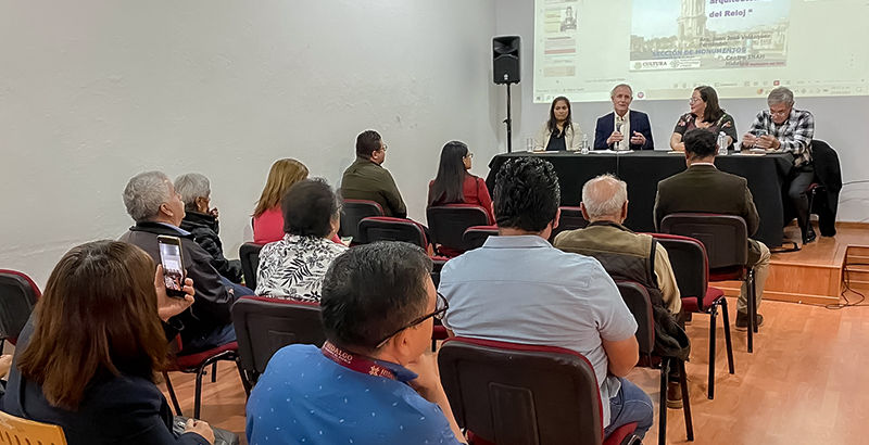 Arranca proyecto para la conservación del Reloj Monumental.