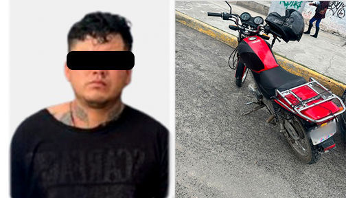 SSPH detiene a sujeto implicado en múltiples robos a vehículos.