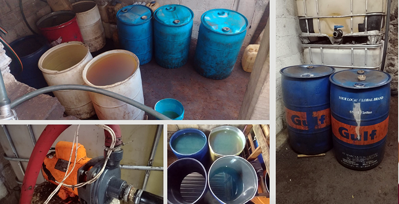 SSPH refuerza el combate al robo de hidrocarburo en Singuilucan.