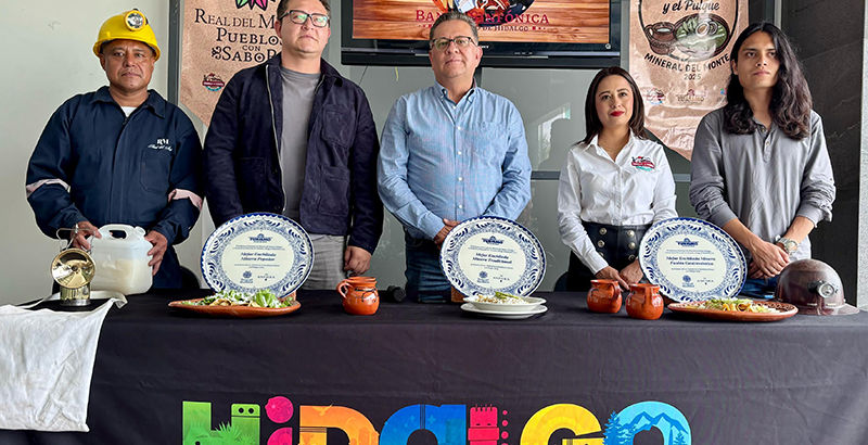 Mineral del Monte celebrará el Primer Festival de la Enchilada Minera y el Pulque.