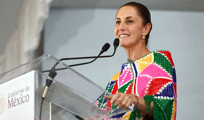 Sheinbaum rehúsa injerencia extranjera y llama a defensor soberanía