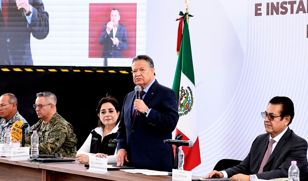 Gobierno de Hidalgo y CNPC instalan Puesto de Comando para enfrentar temporada de lluvias