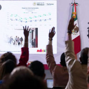 Sheinbaum afirma que se rompió récord de 51.1 millones de turistas internacionales