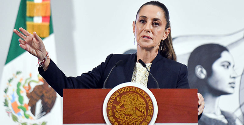 Sheinbaum confía en las nuevas líneas de investigación en el caso Ayotzinapa.