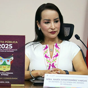 Cuenta Pública 2025 confirma transformación financiera en Hidalgo