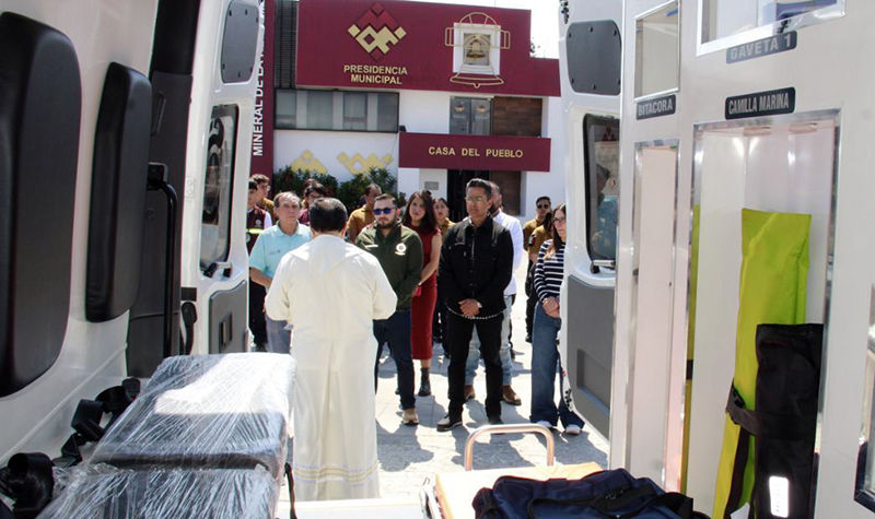 Incorpora Mineral de la Reforma unidades de emergencia y rescate a protección civil