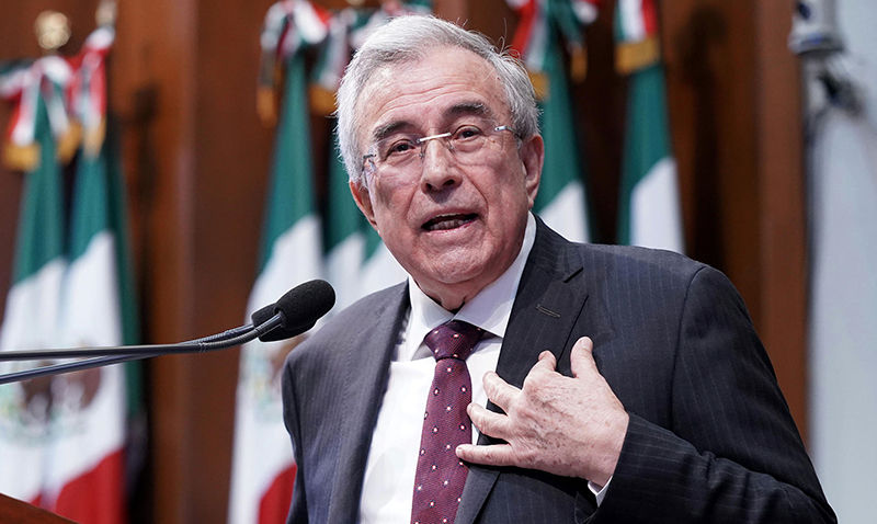 Rubén Rocha Moya solicita licencia al cargo de gobernador de Sinaloa