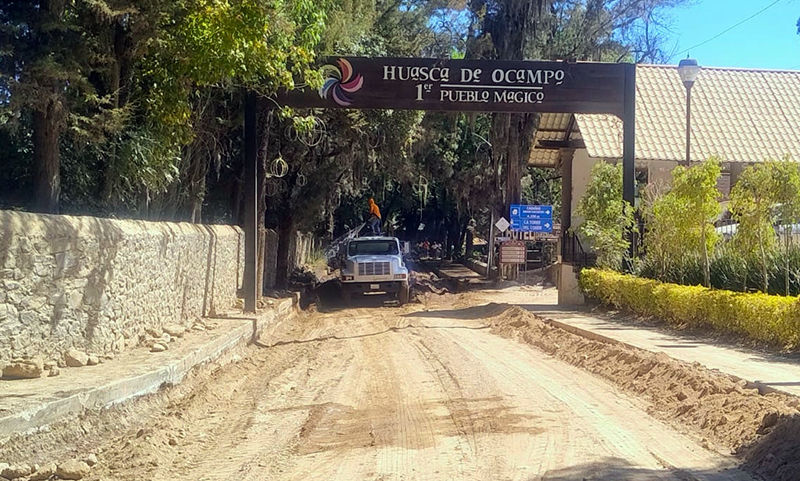 Ejecuta SIPDUS proyecto para renovar la imagen urbana de Huasca