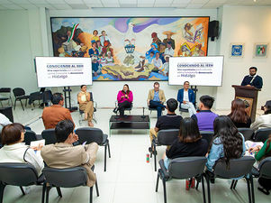 IEEH realiza actividad lúdica con juventudes para dar a conocer la función electoral