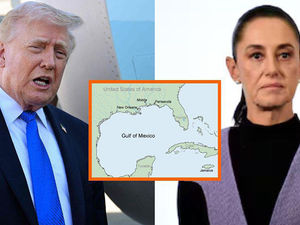 Sheinbaum rechaza confrontación con Trump por el "Golfo de México"