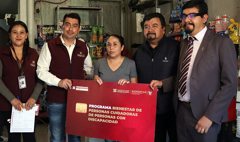Hidalgo impulsó por primera vez a personas cuidadoras de personas con discapacidad.