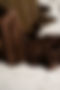 Brown Satin Fabric Draped onto Floor