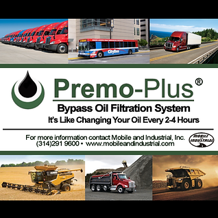 Oil bypas filtration, oil filter, extended mileage, engine life, fleet