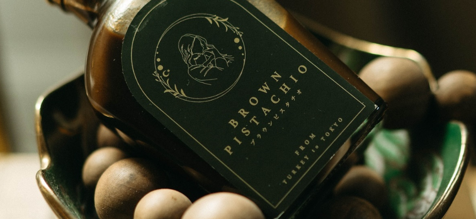 ブラウンピスタチオシロップ/Brown pistachio syrup