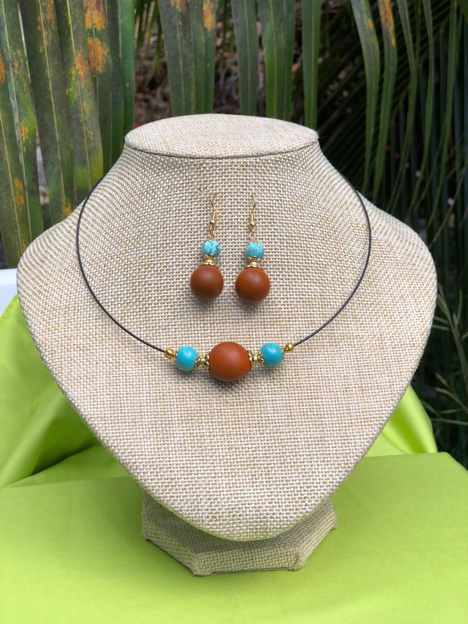Miniatura: Leane canic orange turquoise