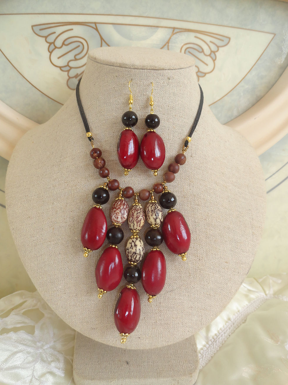 Miniatura: Parure Emma gogan Bordeau
