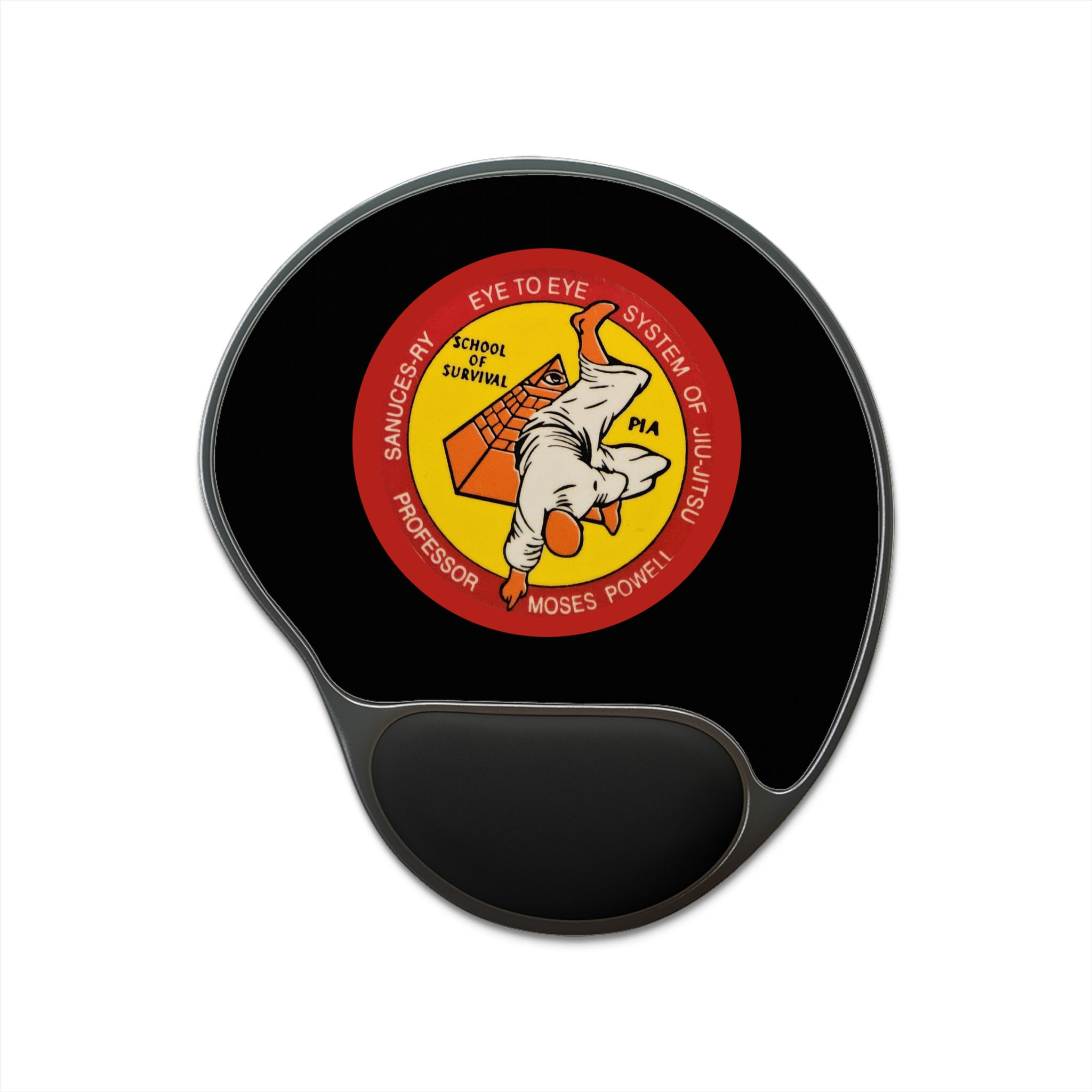 Hall Of Fame Mouse Pad with wrist rest