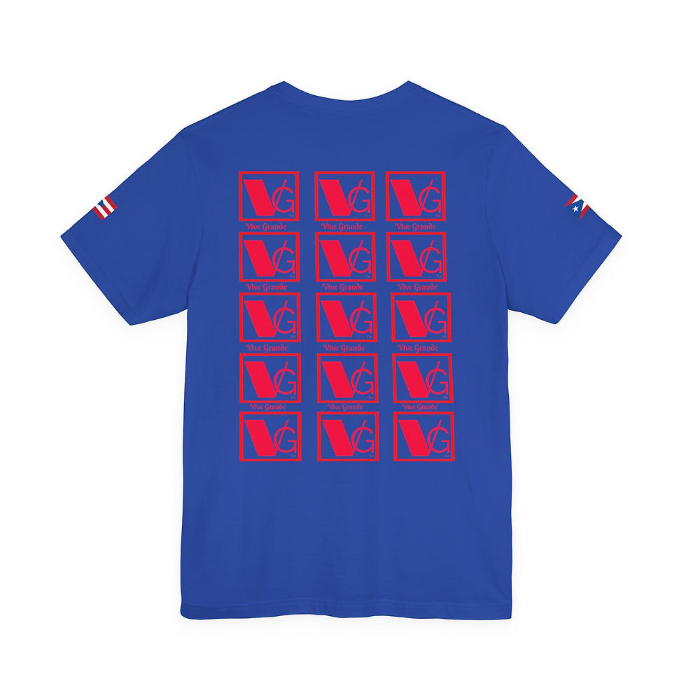 Thumbnail: Vive Grande — Checkerboard Logo Tee