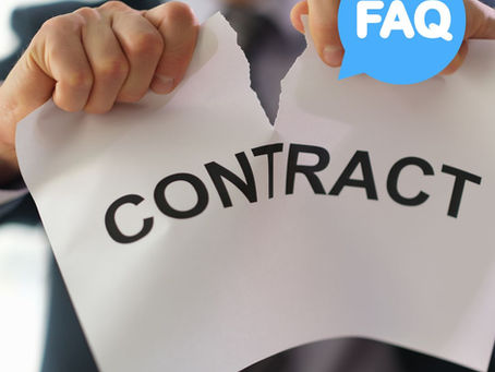 90 day trial. Auckland, Wellington, Christchurch. Man ripping up contract.