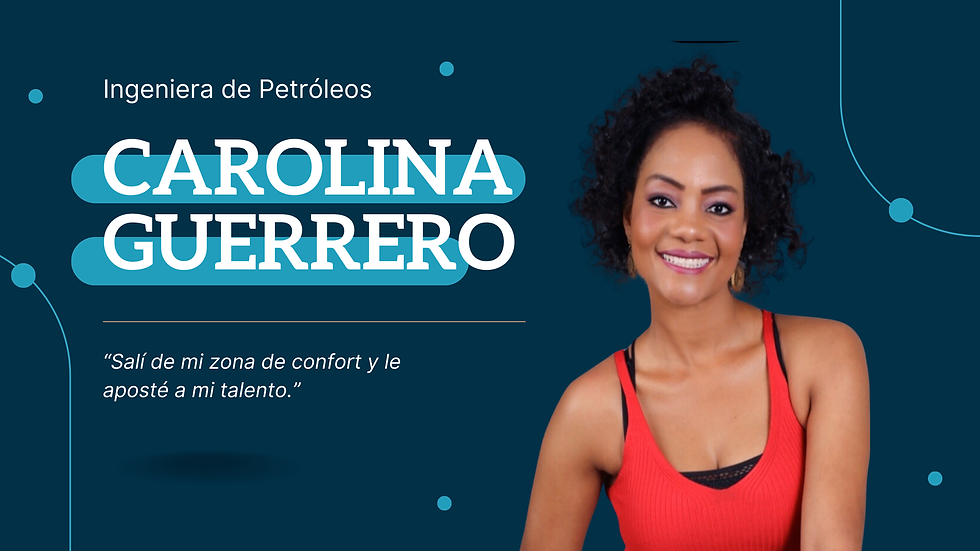 Carolina empezó su proceso con muchas dudas, pero con ganas de tomar acción.