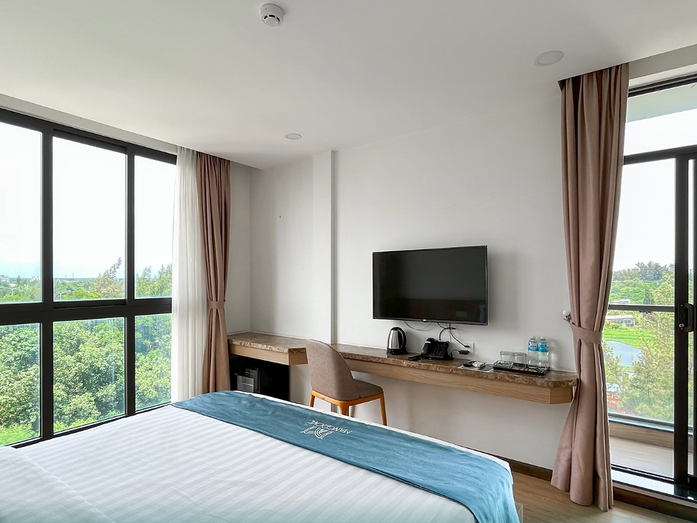 Mangrove Hotel tại 146 Thạnh Thới sở hữu 33 phòng nghỉ, thuận tiện lưu trú khi khám phá các điểm đến tại Cần Giờ.