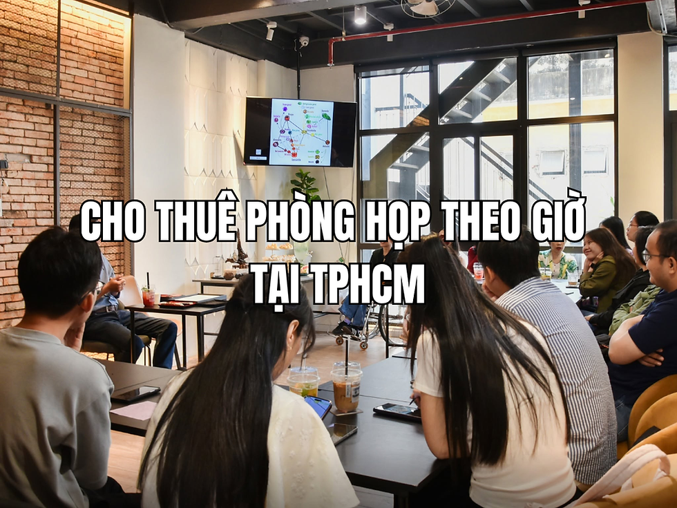 Cho thuê phòng họp theo giờ tại TPHCM: Gợi ý không gian workshop chuyên nghiệp tại Mangrove Coffee & Tea