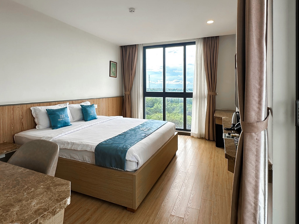 Thiết kế phòng lấy cảm hứng từ vẻ đẹp yên bình của rừng ngập mặn Cần Giờ.