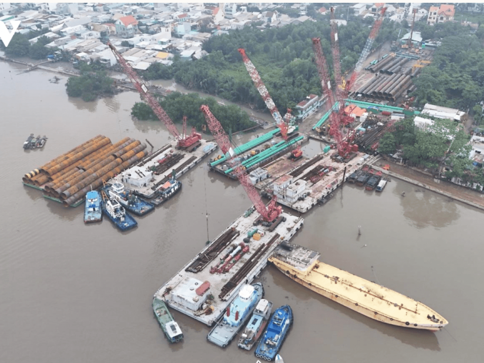 Hướng tuyến cầu Cần Giờ kết nối Nhà Bè với Cần Giờ