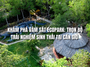 Khám phá Vàm Sát Ecopark: Trọn bộ trải nghiệm sinh thái tại Cần Giờ