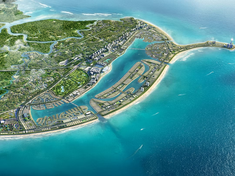 Toàn cảnh khu vực ven biển Cần Giờ với các dự án và hạ tầng đang phát triển
