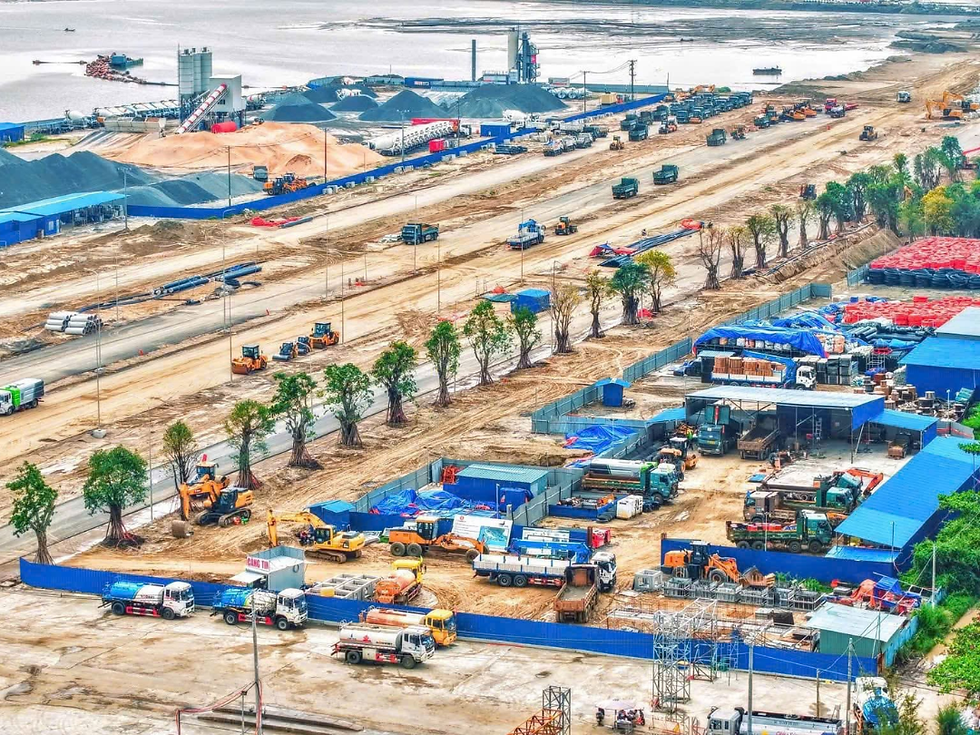 Hoạt động triển khai dự án khu đô thị du lịch lấn biển Cần Giờ.