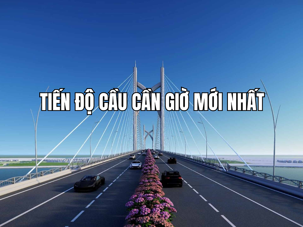 Tiến độ cầu Cần Giờ mới nhất: Mốc khởi công và những thông tin đáng chú ý