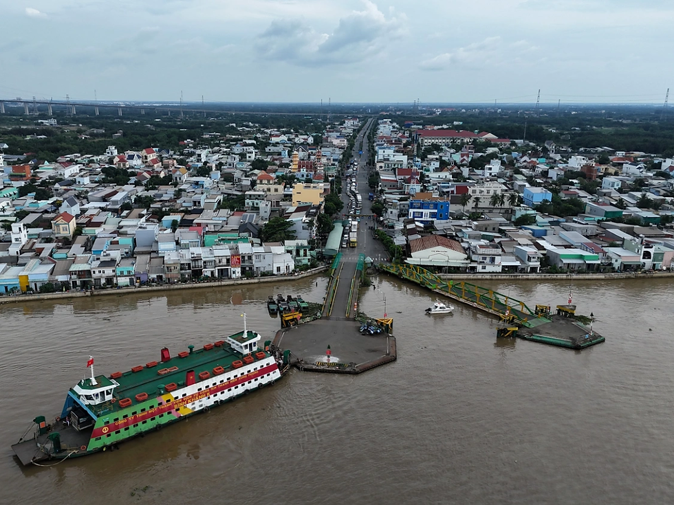 Cầu Cần Giờ được kỳ vọng giảm sự phụ thuộc vào phà Bình Khánh