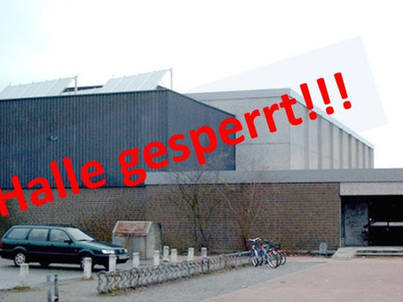 Sporthalle IGS Badenstedt ab sofort gesperrt - alle 3 Partien abgesagt!!!