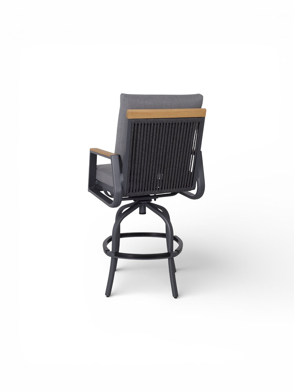 Thumbnail: Bermuda Bar or Counter Stool Linear Rope