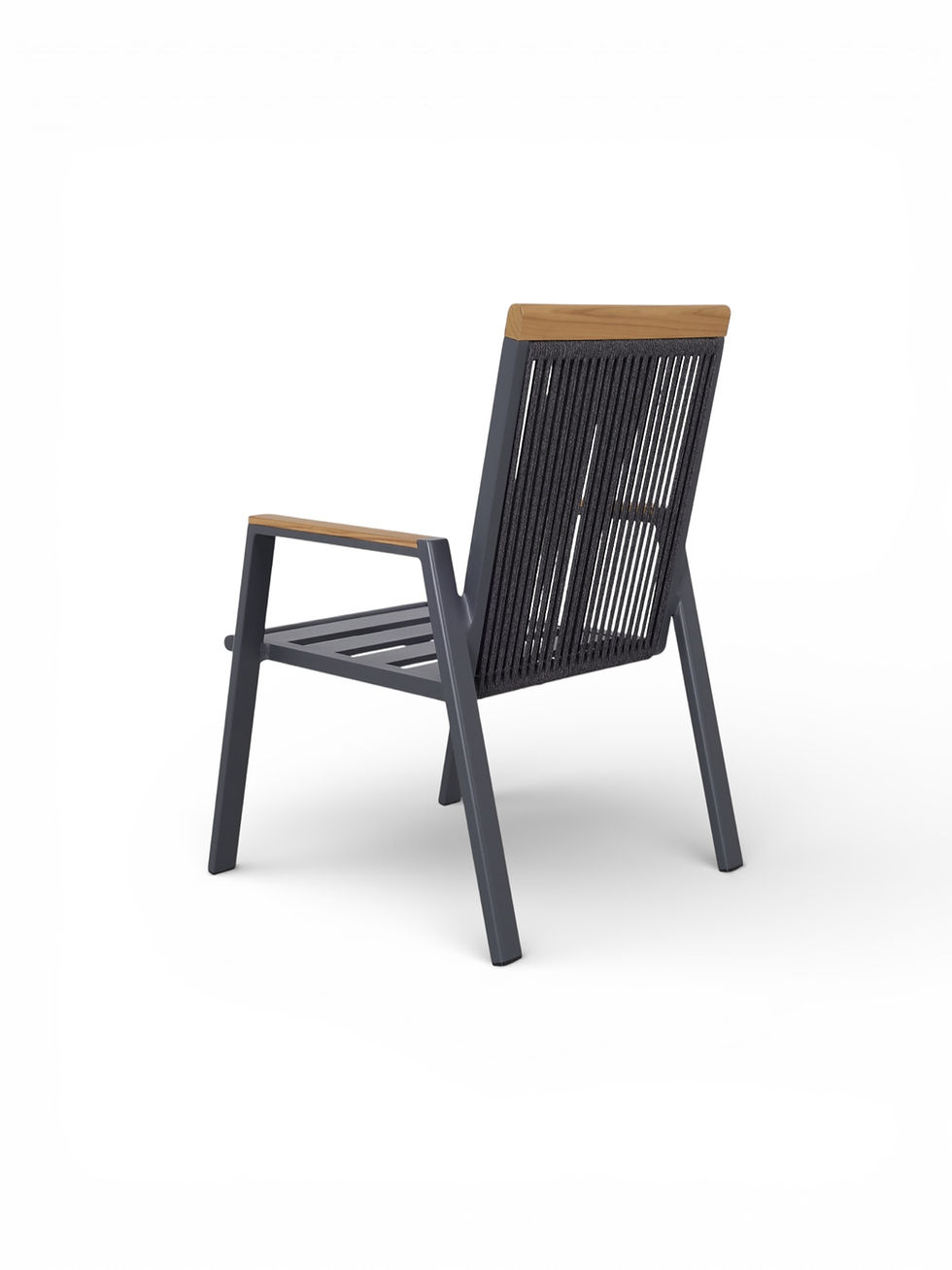 Thumbnail: Bermuda Dining Chair Linear Rope