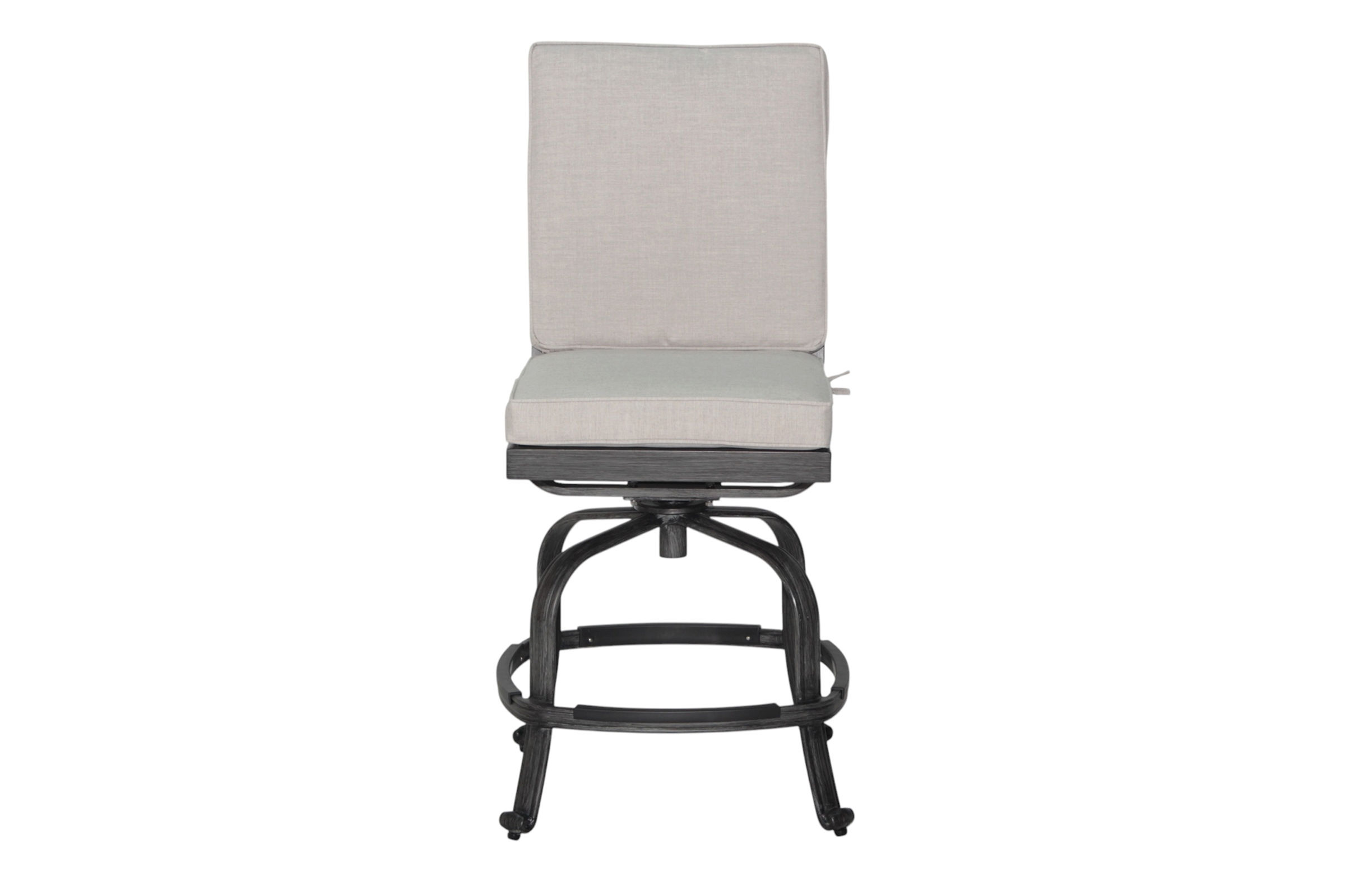 Cabo Armless Counter Stool Or Bar Stool Grey Frame