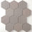 Thumbnail: 3" HEXAGON MOSAIC LATTE