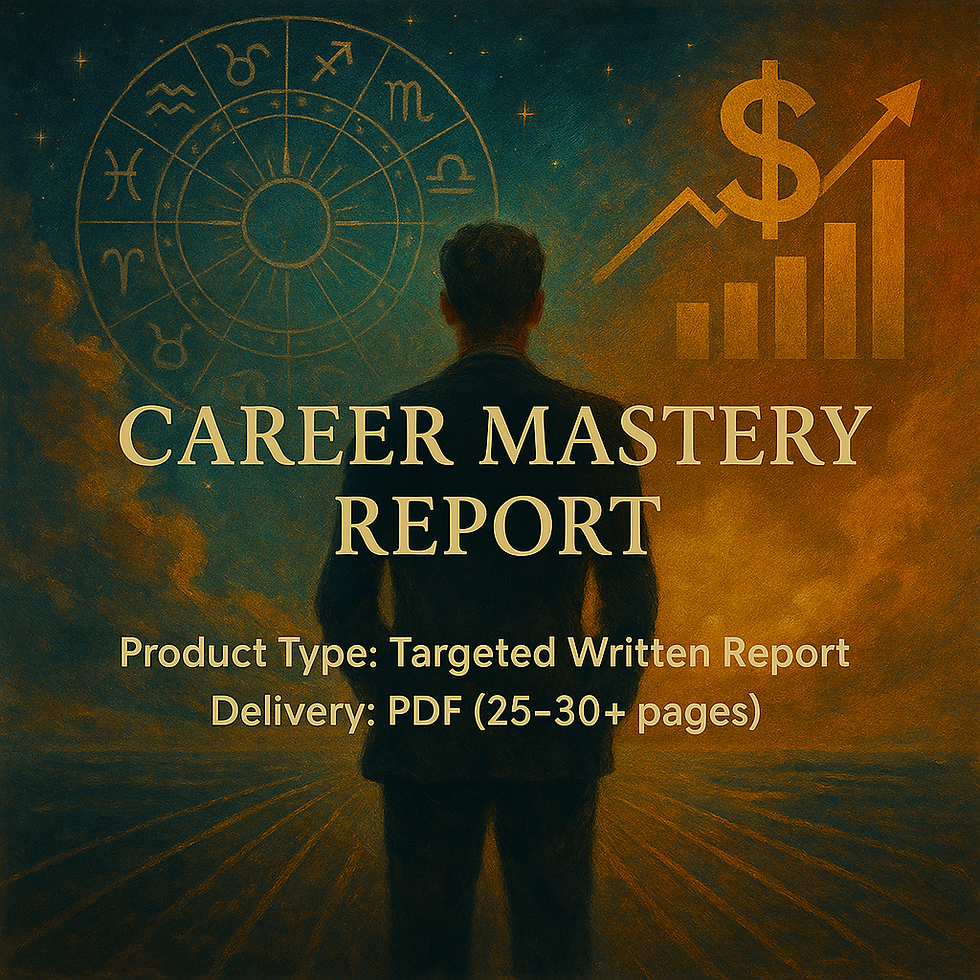 Career Mastery Report