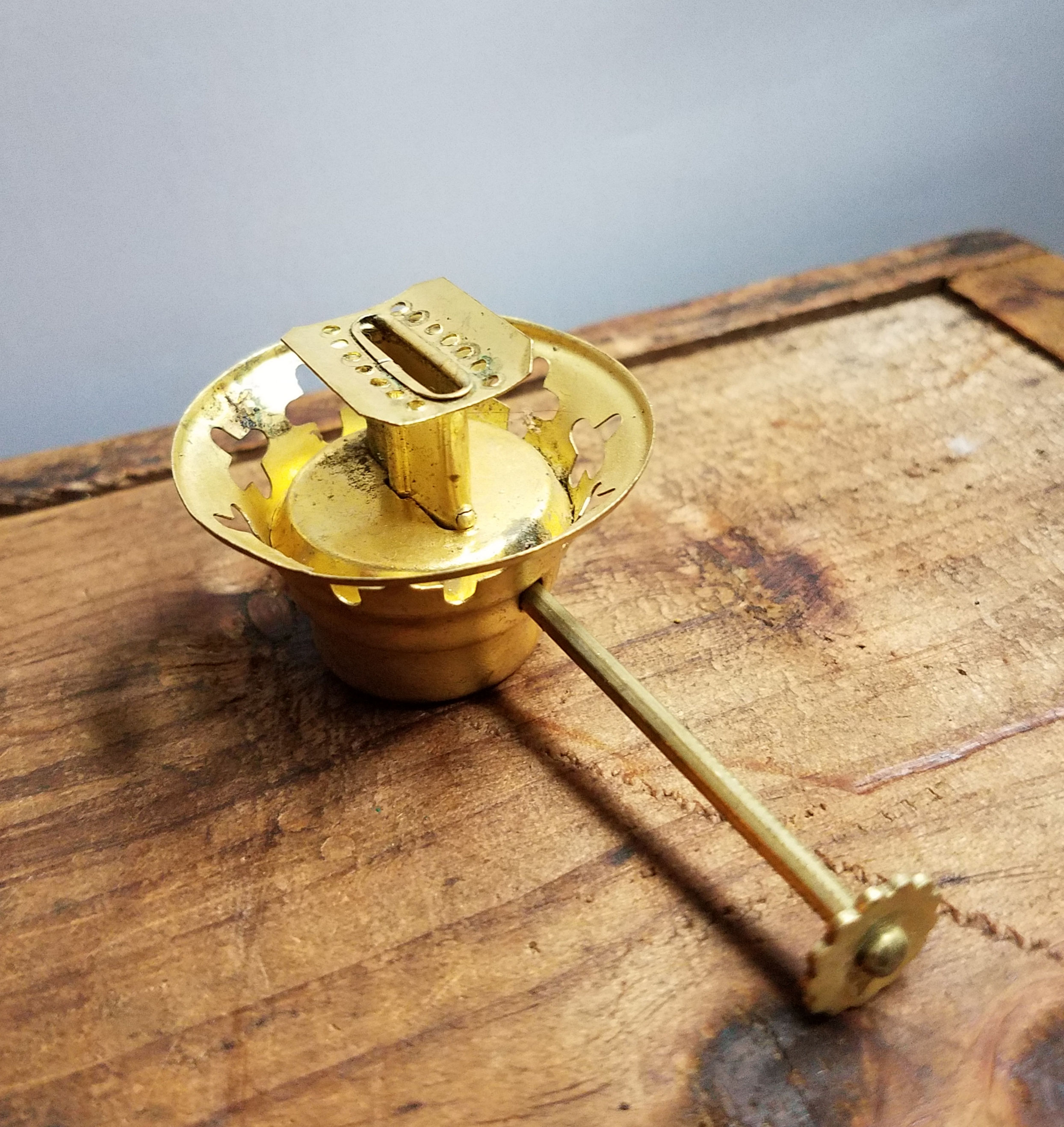 Brass No.1 burner (star wheel)