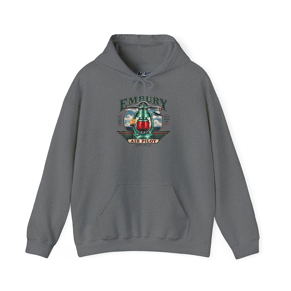 Thumbnail: Pilot Vintage Hoodie – Embury Air Pilot Graphic Pullover