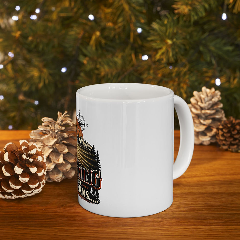 Thumbnail: Searching For More Lanterns Mug – Vintage Buhl Lantern Camping Coffee Cup