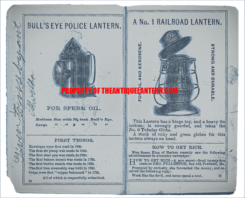 Thumbnail: Dietz Circa 1879 Catalog 30 pages PDF