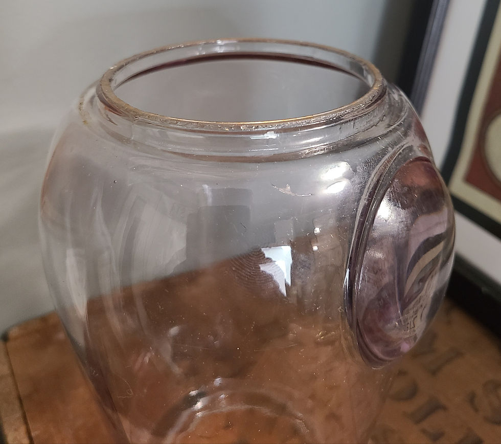Thumbnail: C.T. Ham 1887 Patent Coldblast Bullseye globe 