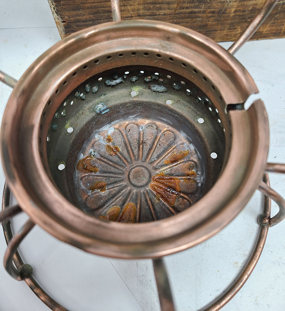 Thumbnail: Adlake No.250 kero ERIE ( Bronzed plated) red cast globe 
