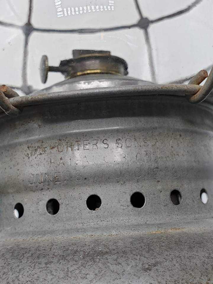 Thumbnail: Wm. Porter's Sons brass top 